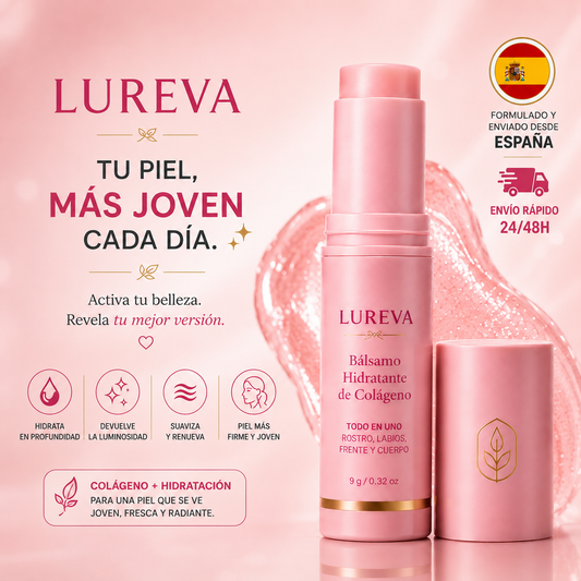 LUCE UNA PIEL MÁS JOVEN, FIRME Y RADIANTE ✨ LUREVA Multi Balm™